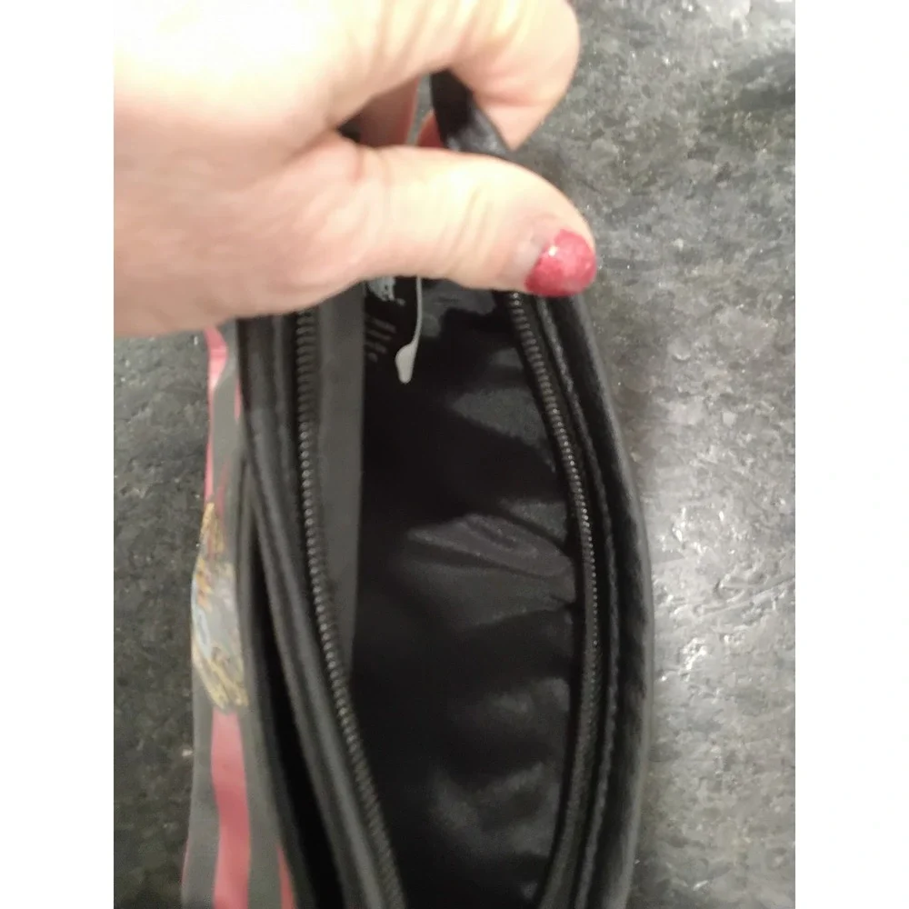 Harry Potter Hogwarts Crest Black Red Stripe Cosmetic Bag Pouch‎ Kids
